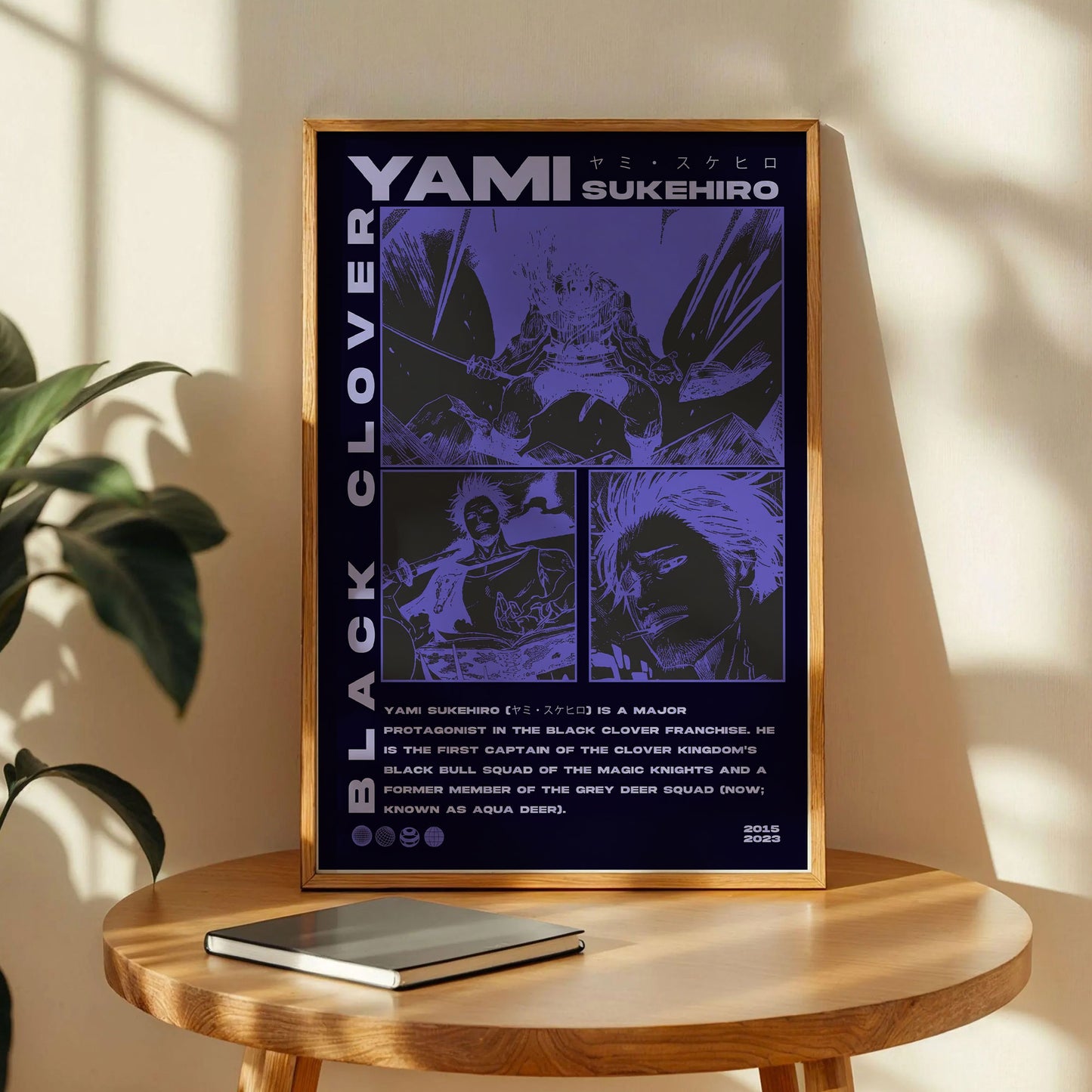 Black Clover Yami Sukehiro Poster