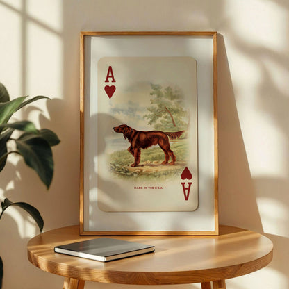 Dog Card Poster
