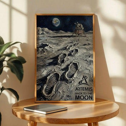 NASA Apollo 14 Moon Landing Concept Art
