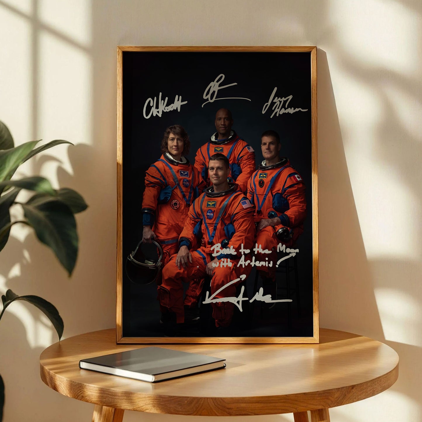 Artemis II Official Crew Poster