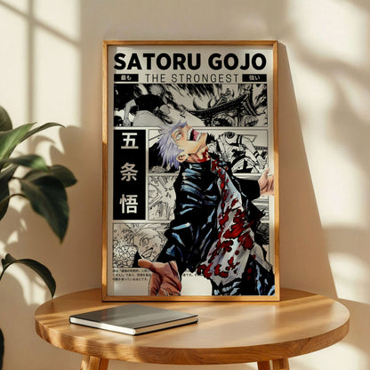 Satoru Gojo Jujutsu Kaisen Print Art