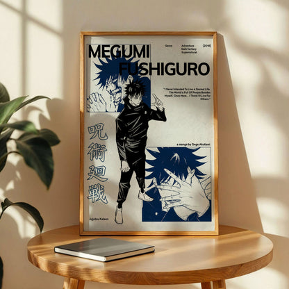 Megumi Fushiguro from Jujutsu Kaisen Poster