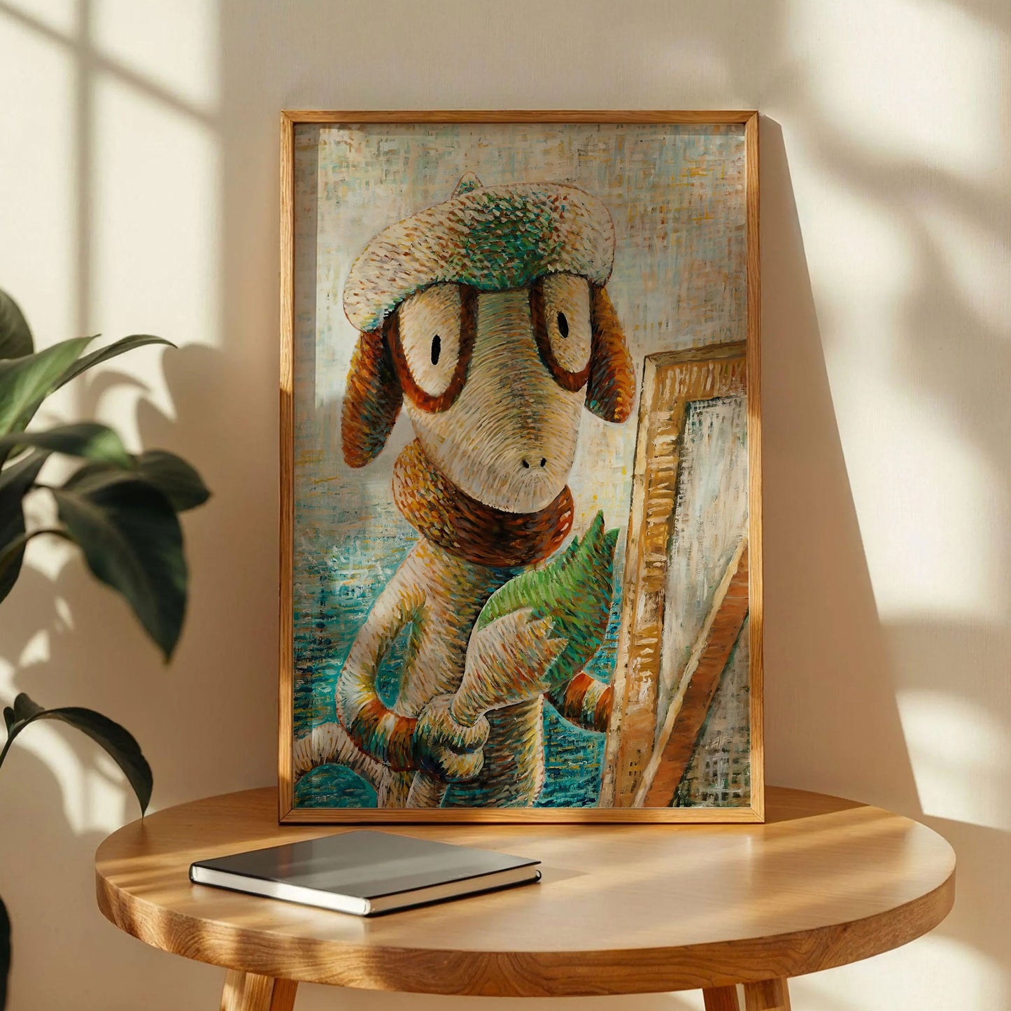 Van Gogh Smeargle Art Print