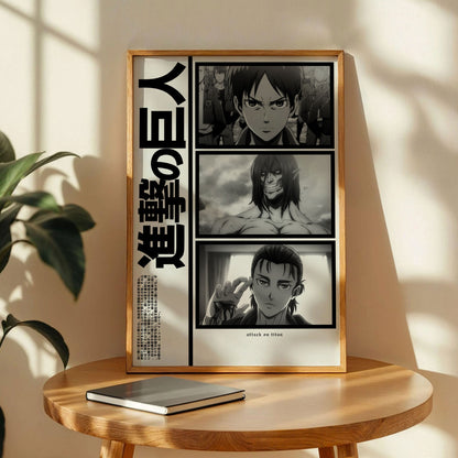 Attack on Titan Eren Yeager Poster