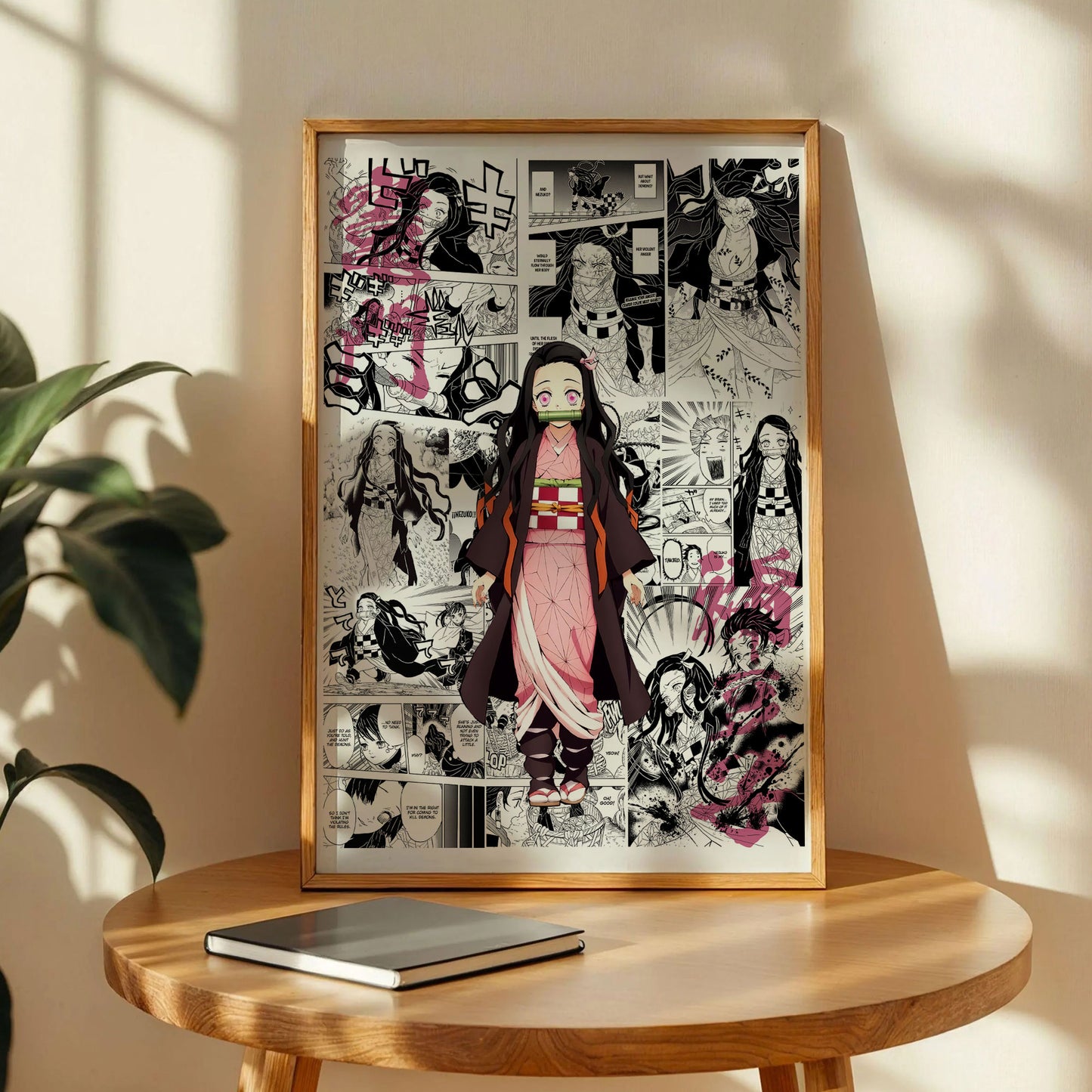 Nezuko Kamado Demon Slayer Anime Poster