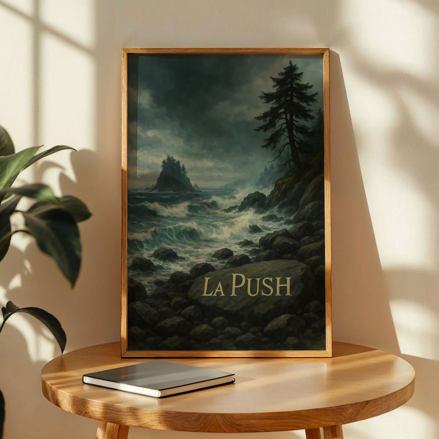 La Push Stormy Coast Poster