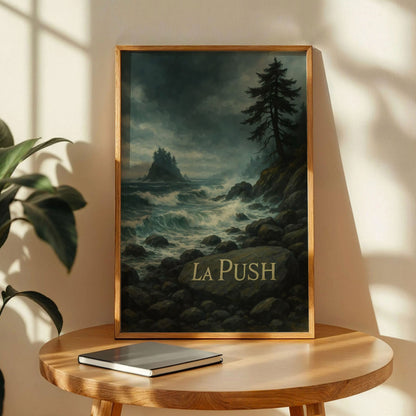 La Push Stormy Coast Poster