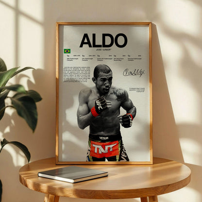 Aldo UFC Champion Poster