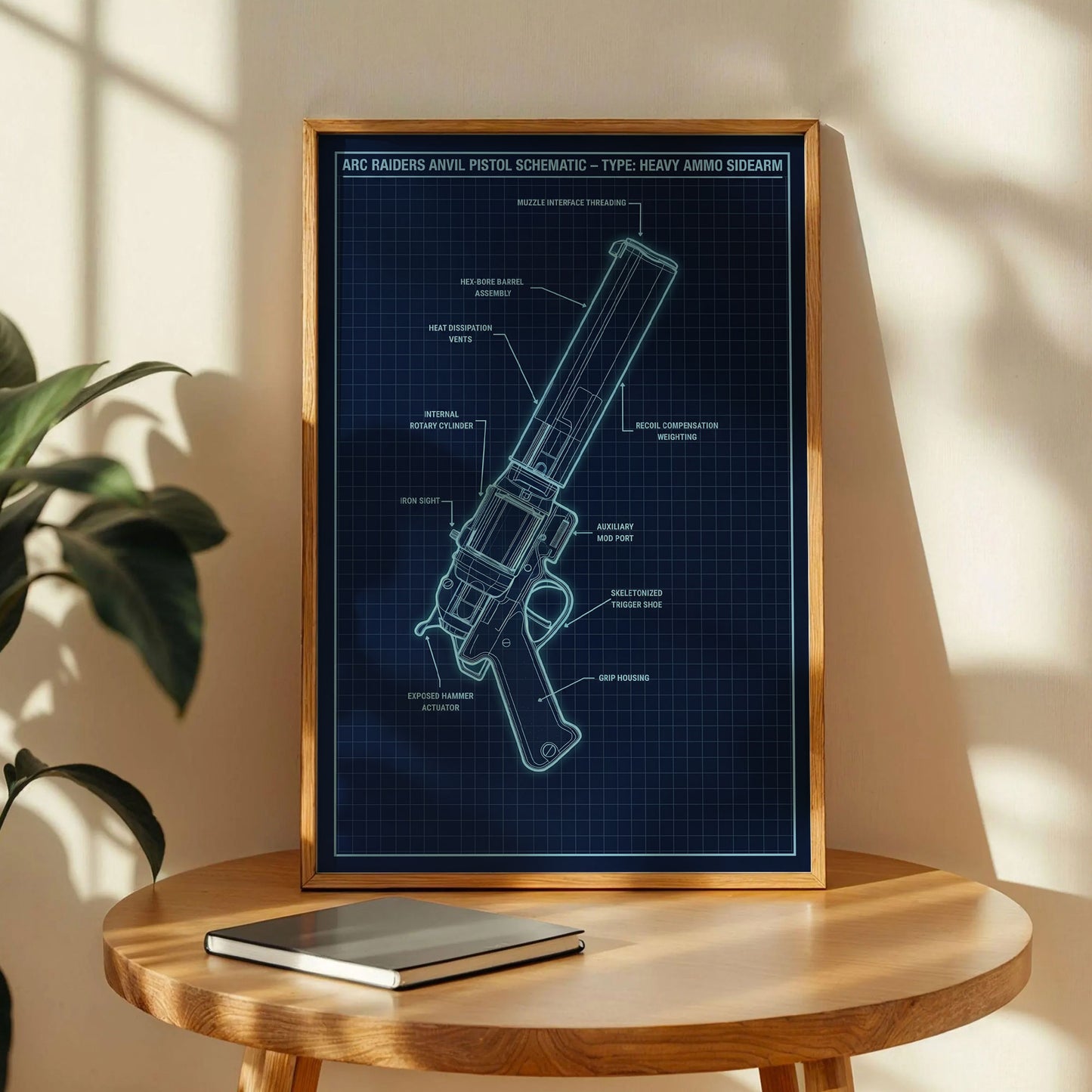 ARC Raiders Anvil Blueprint Poster