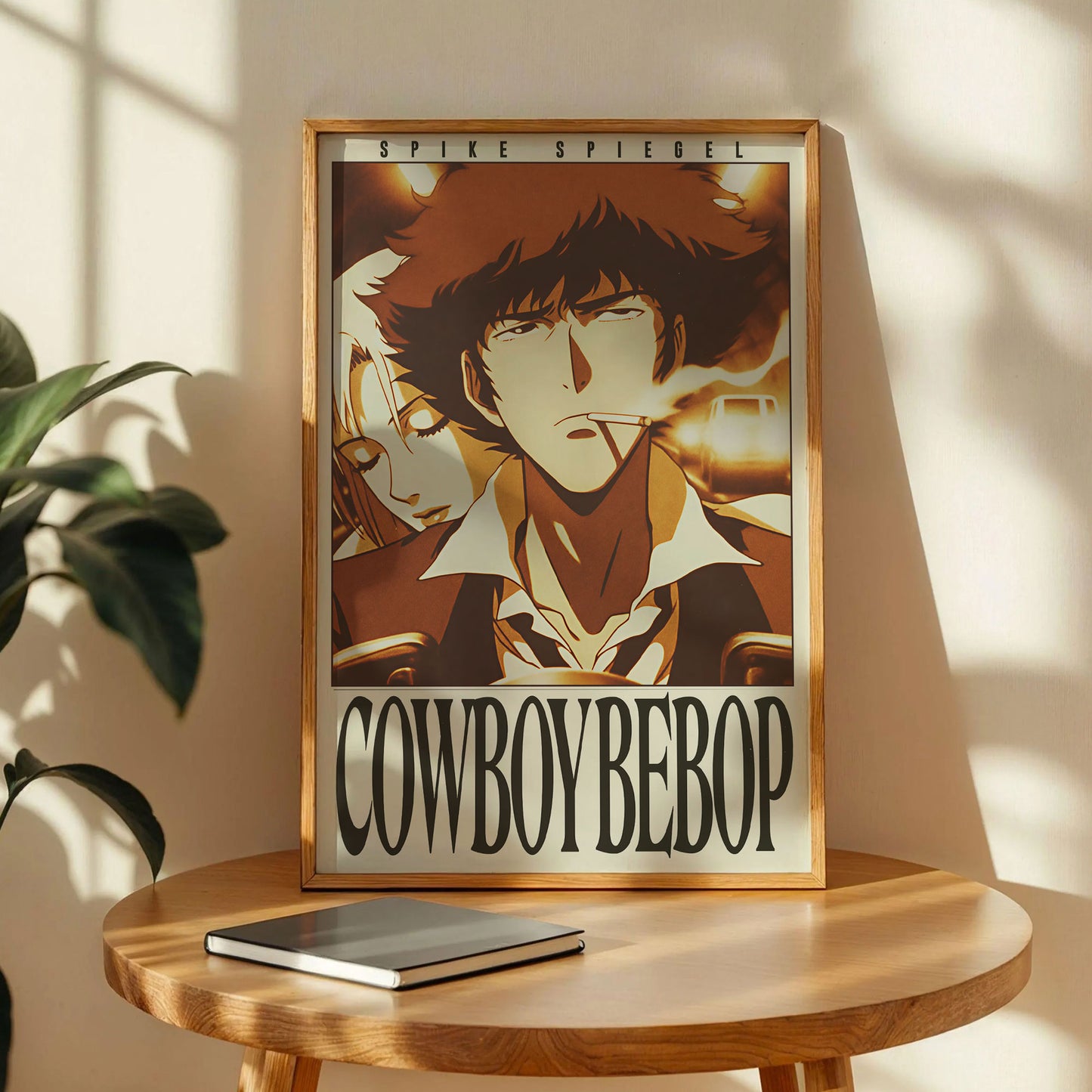 Cowboy Bebop Spike Spiegel and Faye Valentine Poster