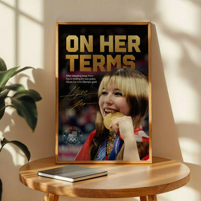 Alysa Liu Came Back and Never Looked Back Poster