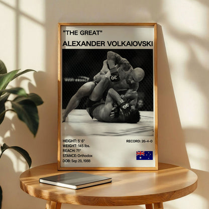 Alexander Volkanovski Poster