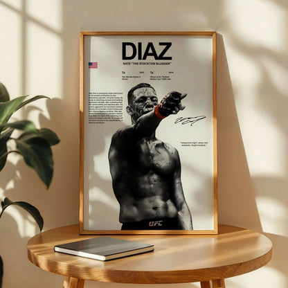Nate Diaz Poster