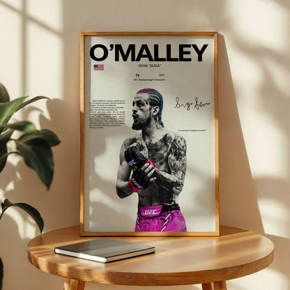 O' Malley UFC Poster