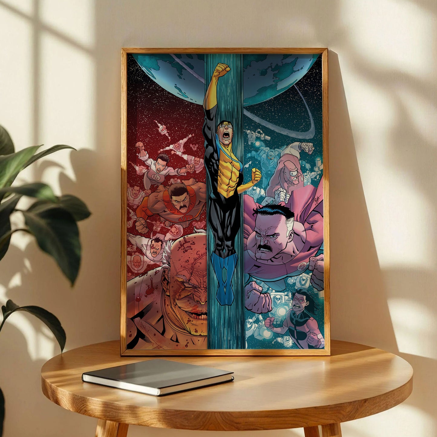 Invincible Comic Book Cover Art' Poster