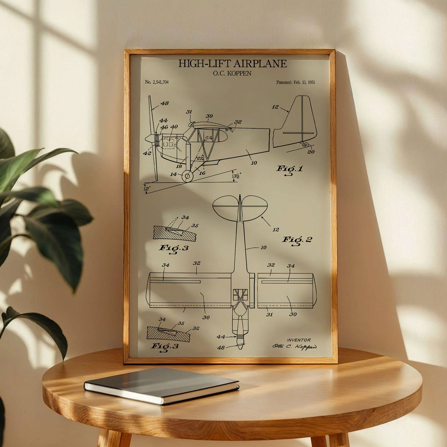Military Plane Poster