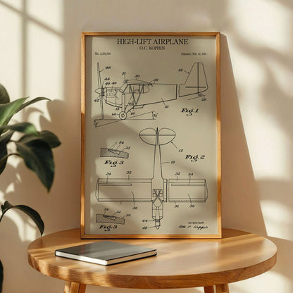Military Plane Poster