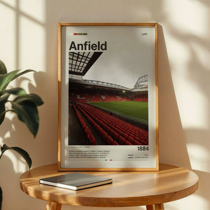 Anfield Stadium Poster