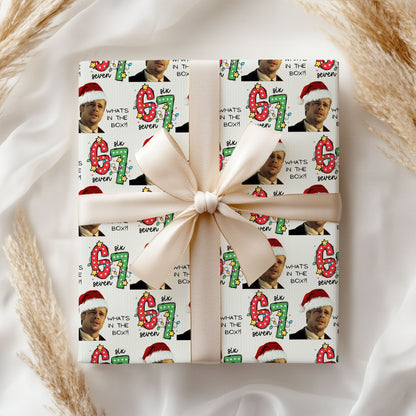 What's In the Box 6 7 Wrapping Paper Sheet