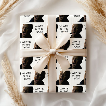 What Is In The Box Christmas Wrapping Paper Rolls