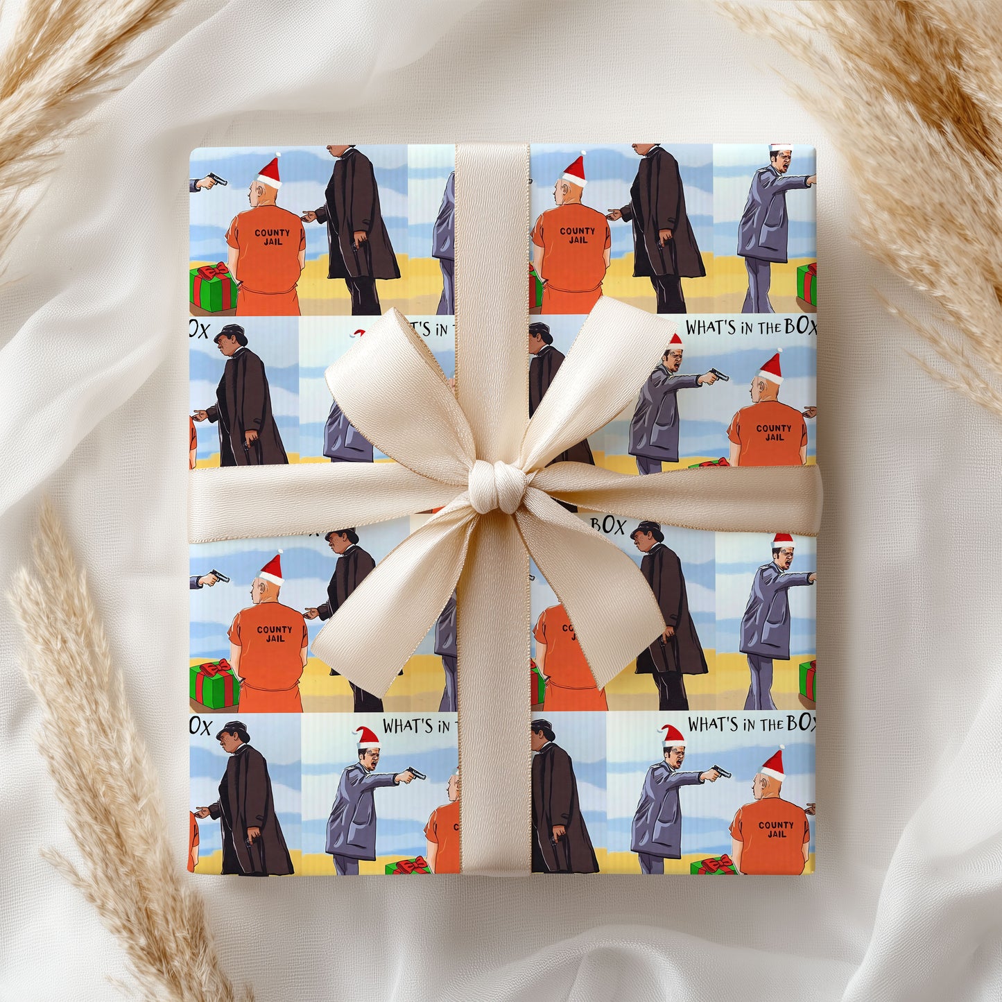 Se7en Wrapping Paper What’s in the Box Gift Wrap