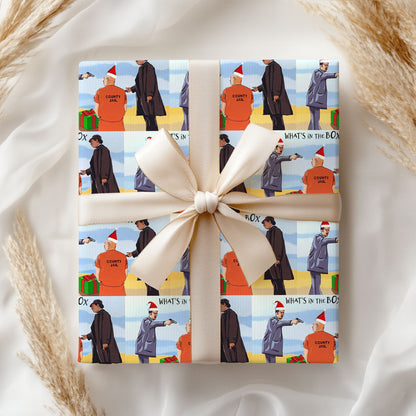 Se7en Wrapping Paper What’s in the Box Gift Wrap