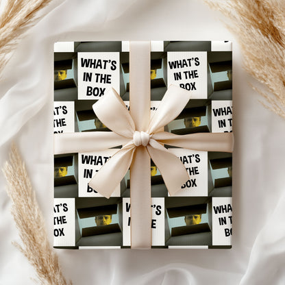 Brad Pitt Meme Wrapping Paper Se7en Movie Gift