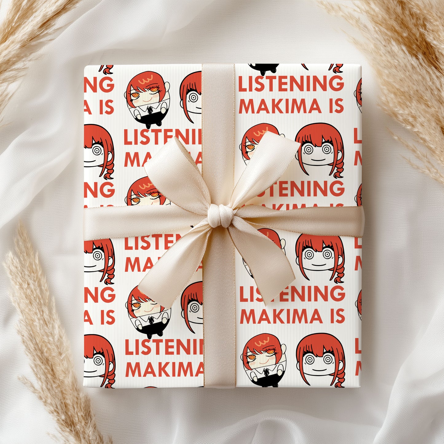 Chainsaw Man Makima Wrapping Paper