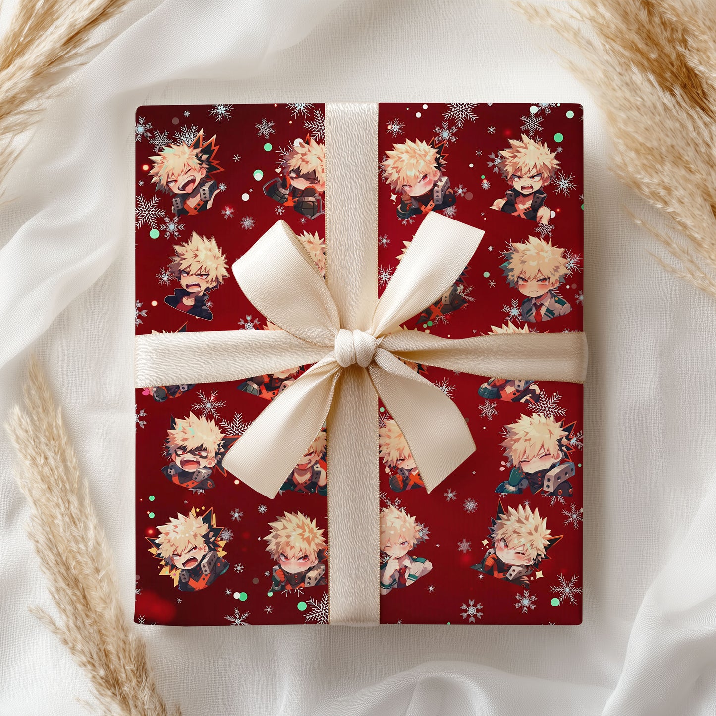 My Hero Academia Wrapping Paper Kid Birthday Gift