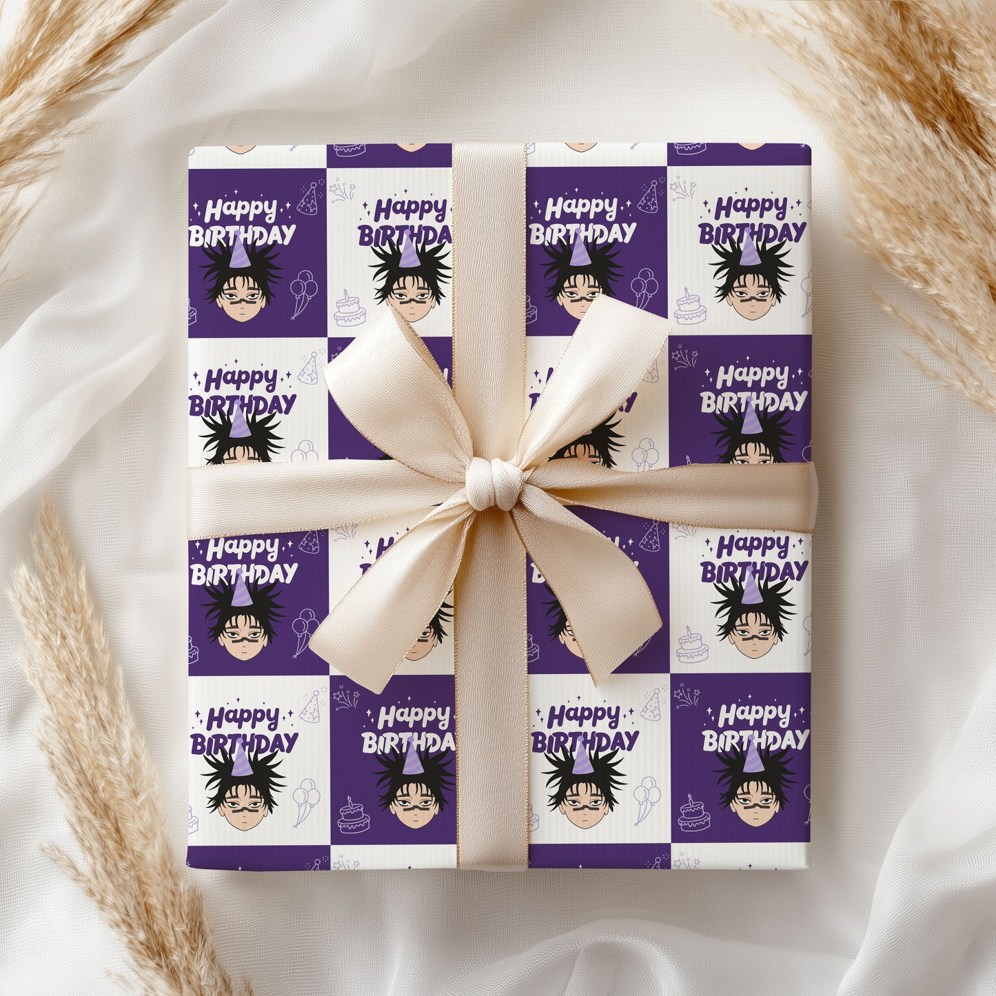 Jujutsu Kaisen Wrapping Paper Christmas Gift