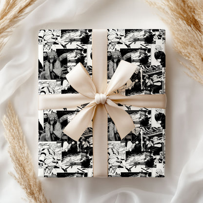 Jujutsu Kaisen Amine Holiday Gift Wrap