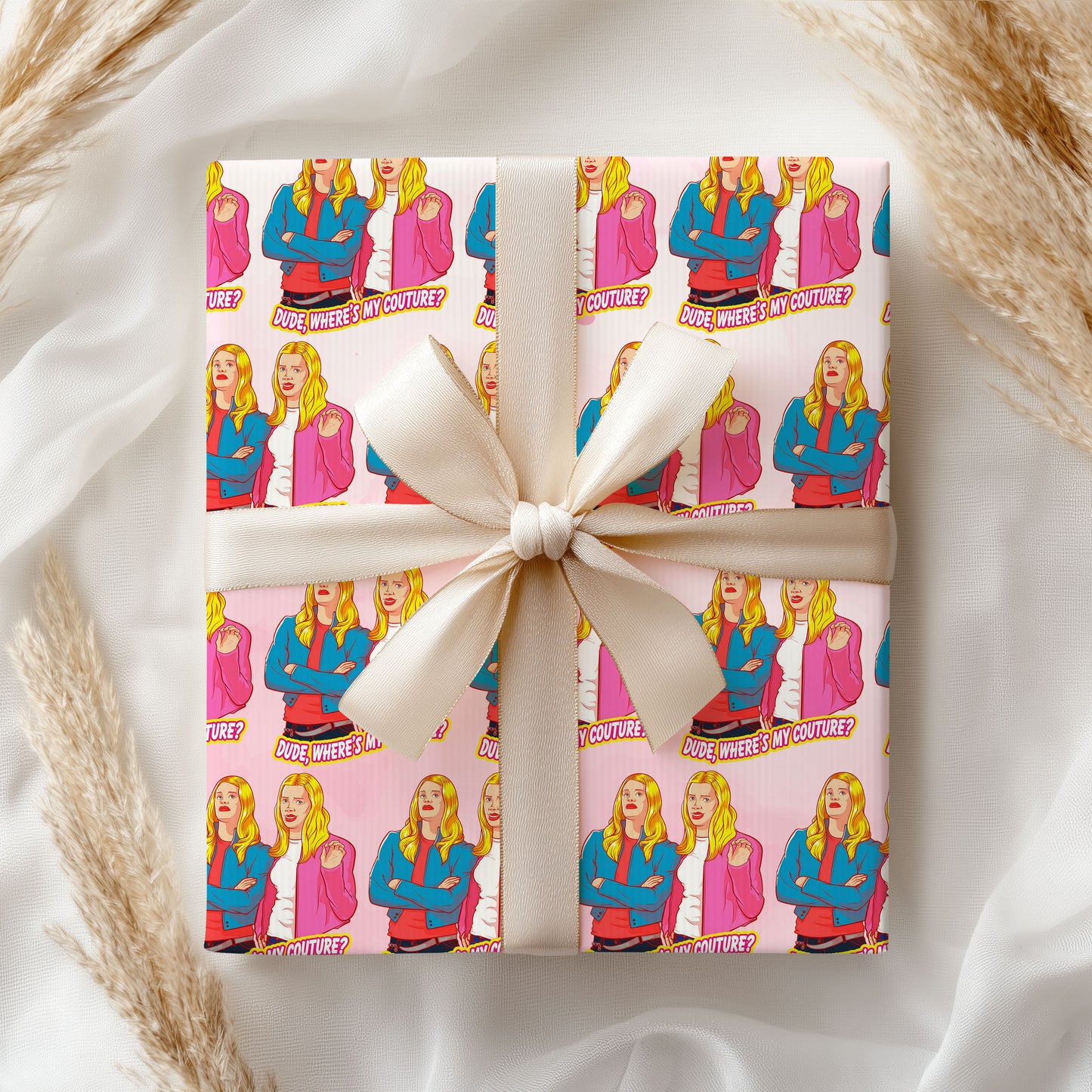 White Chicks Wrapping Paper Funny Movie Gift Paper