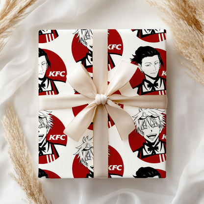 Jujutsu Kaisen KFC Wrapping Paper