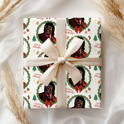 Nyukka Merry Christmas Wrapping Paper Sheets