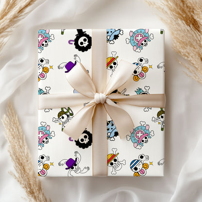 One Piece Wrapping Paper Roll