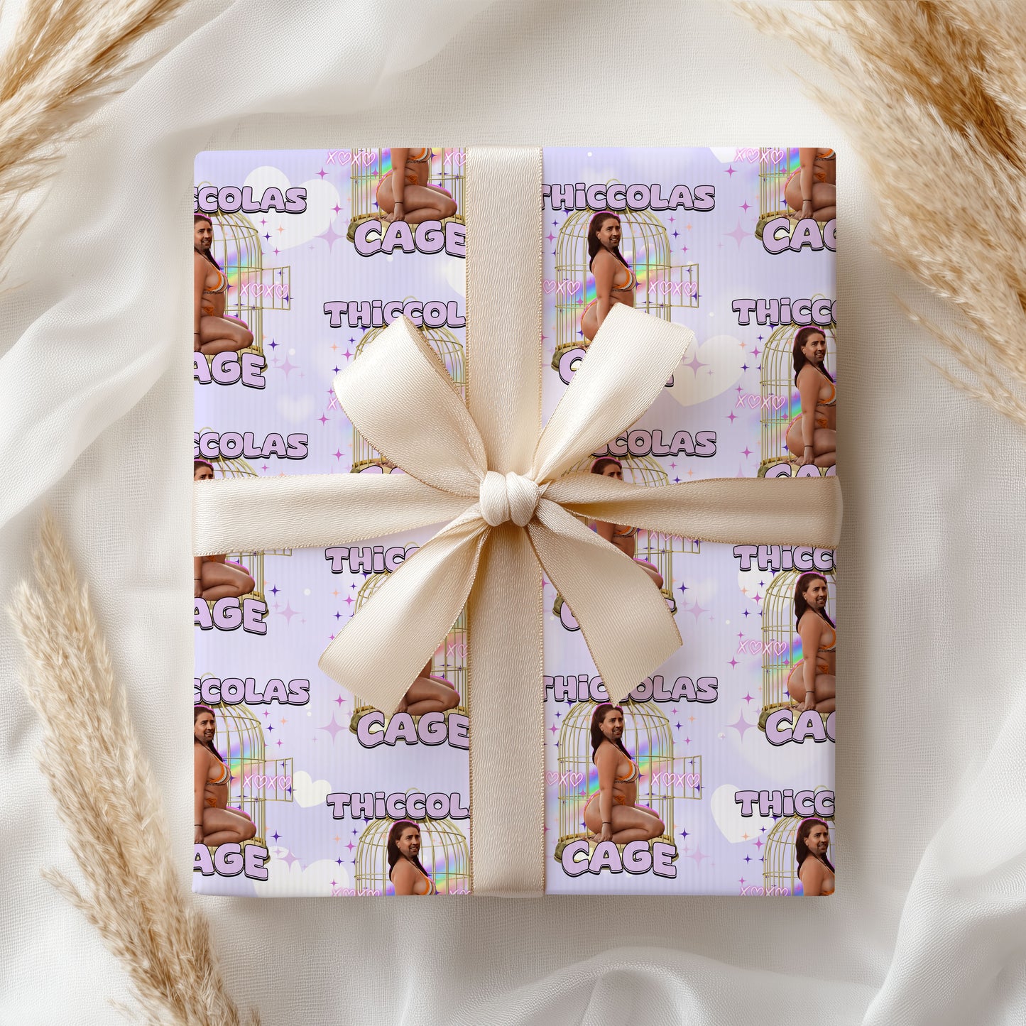 Thiccolas Cage Wrapping Paper