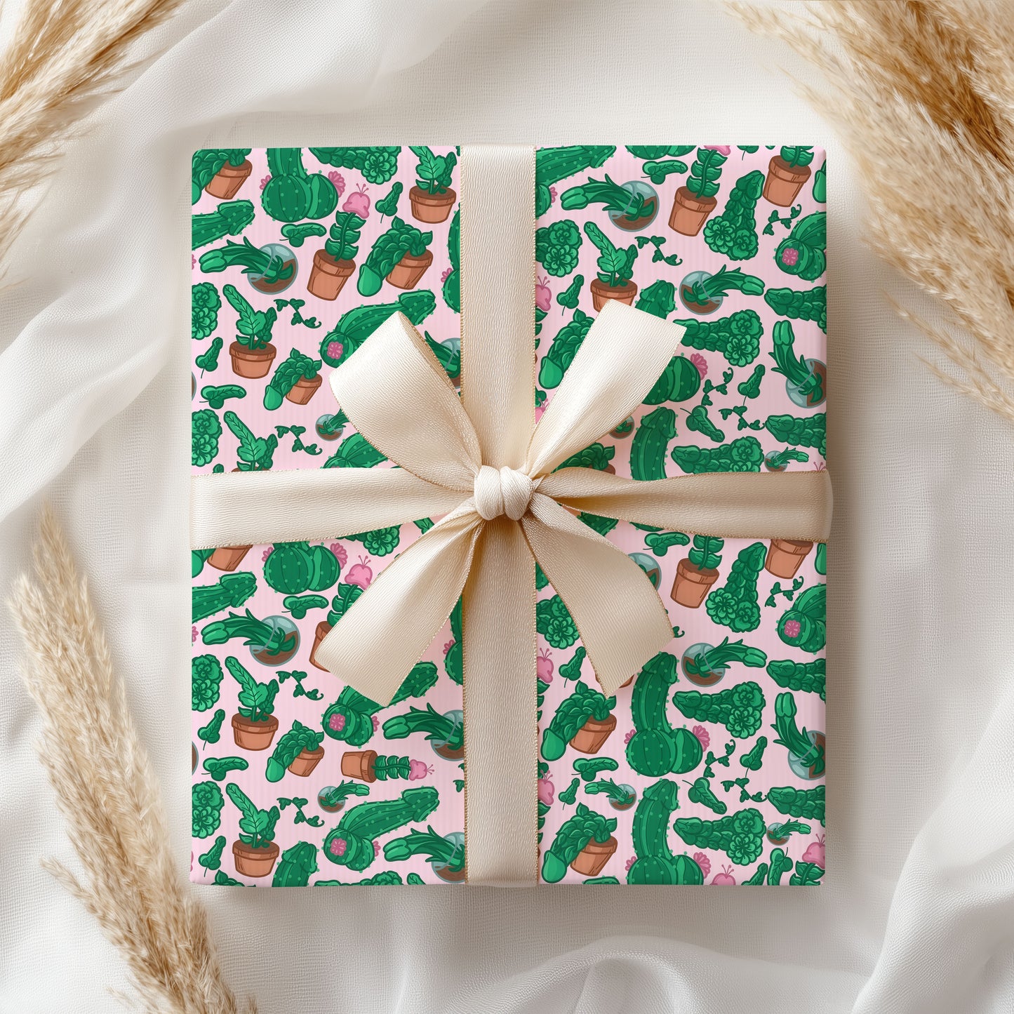 Funny Meme Holiday Gift Wrap for Adults