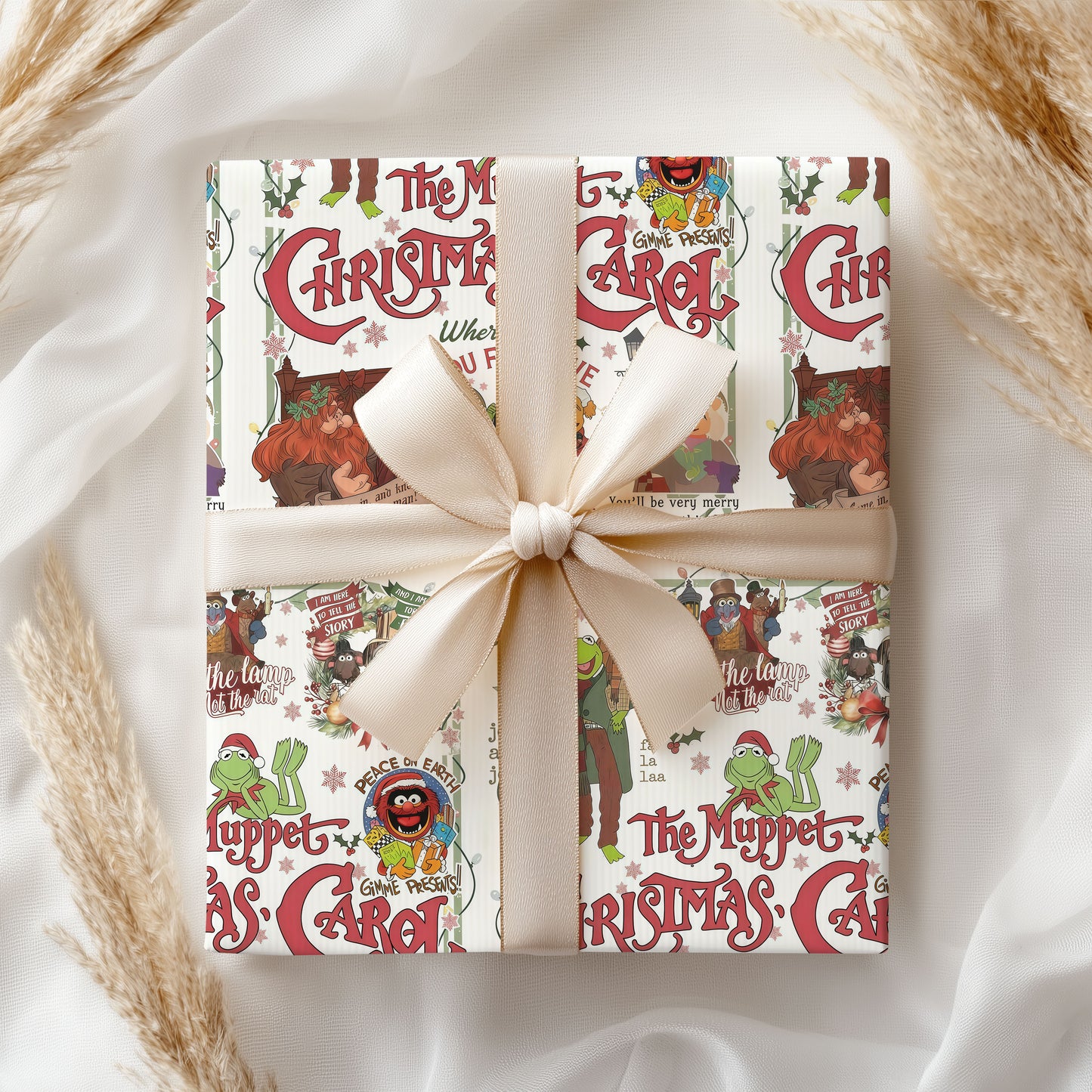 The Muppets Christmas Carol Wrapping Paper