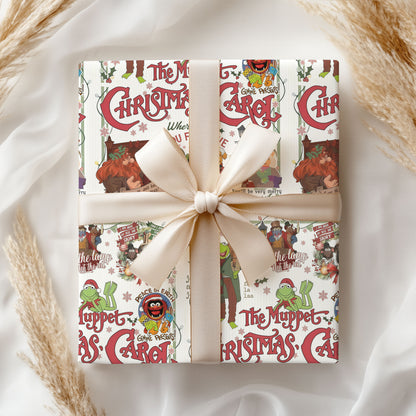 The Muppets Christmas Carol Wrapping Paper