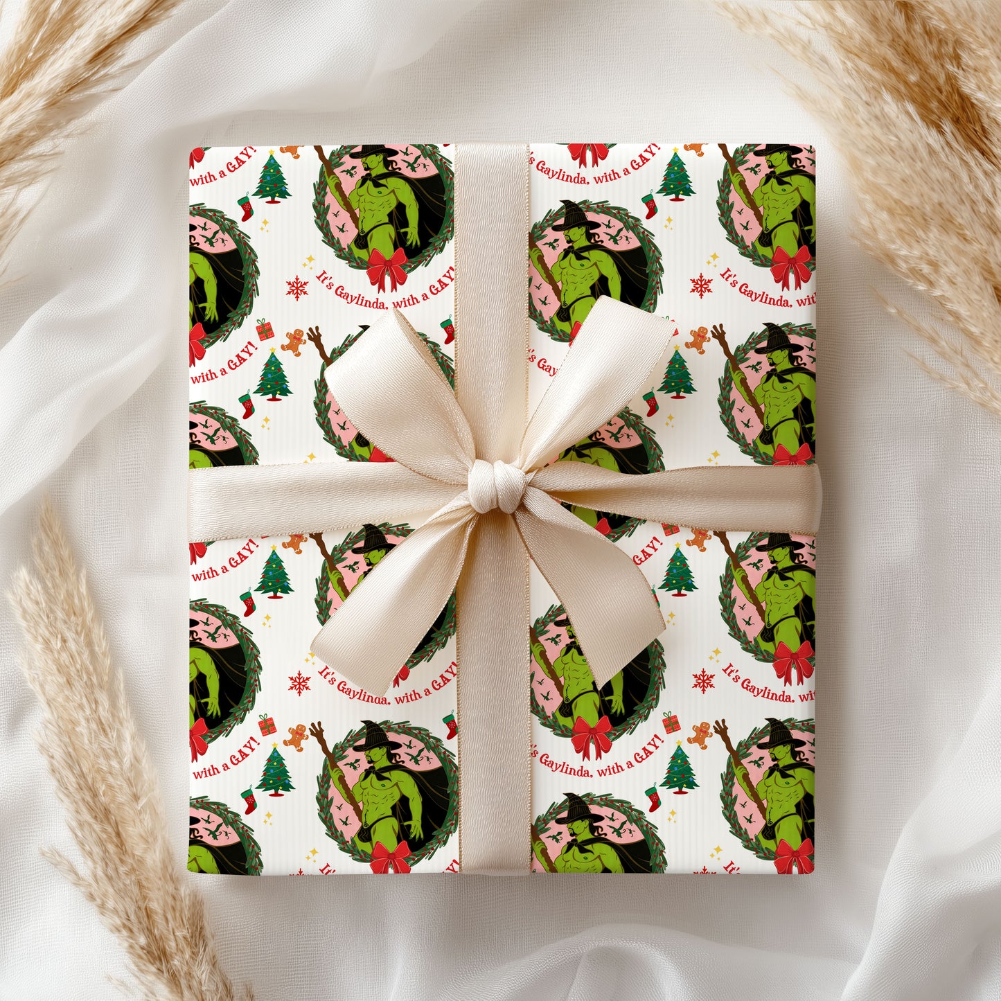 Gay Witches Wrap Gift
