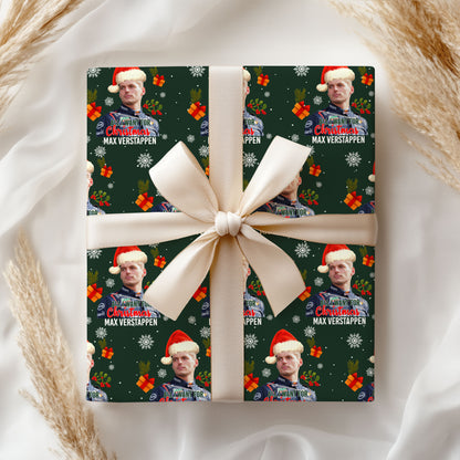 Max Verstappen Wrapping Paper
