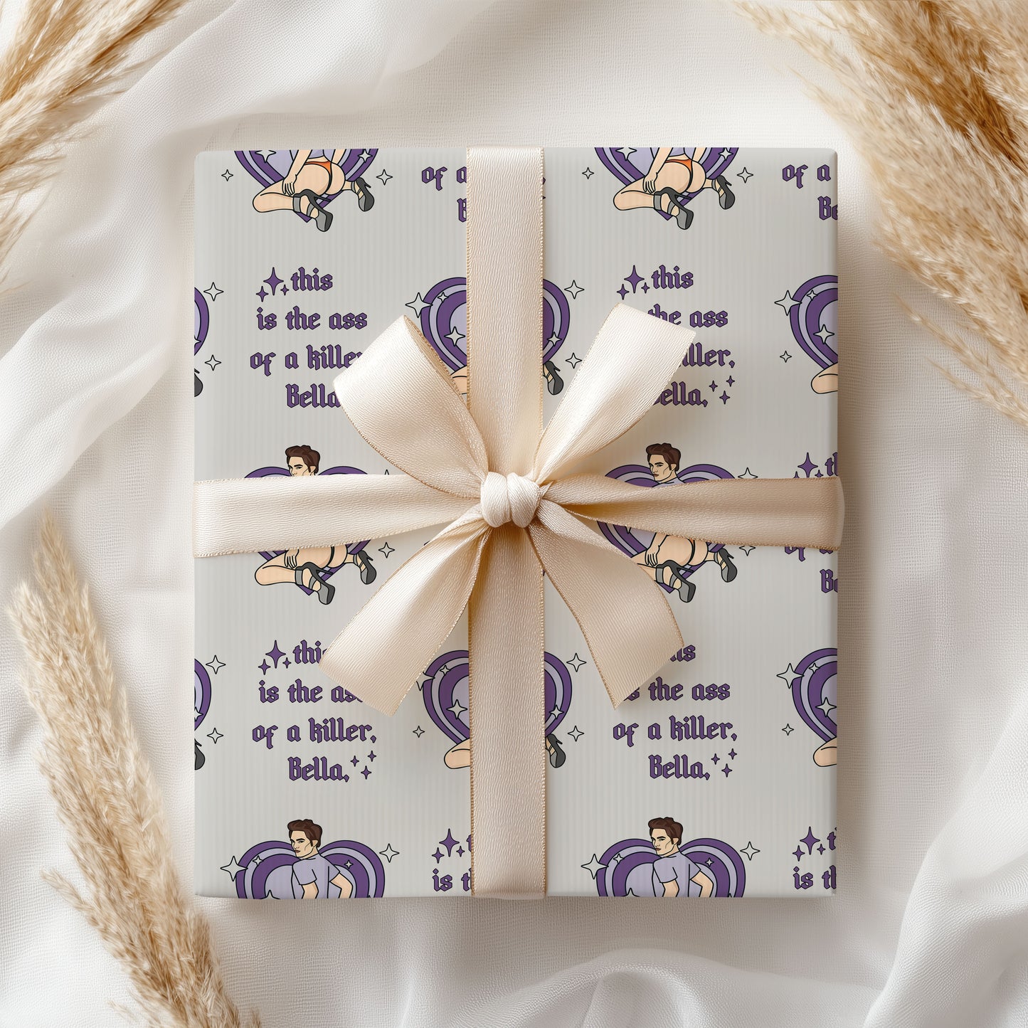 Edward Cullen Holiday Wrapping Paper Roll