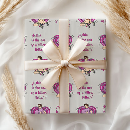 Edward Cullen Wrapping Paper Sheet