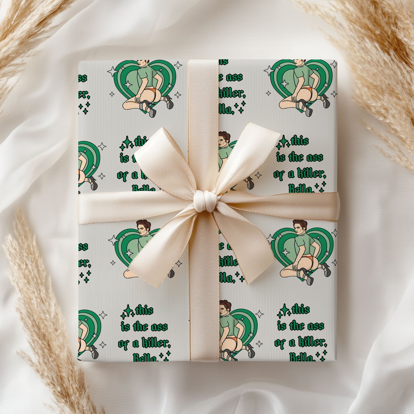 Edward Cullen Xmas Wrapping Paper Roll