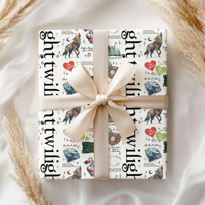 Twilight Wrapping Paper True Saga Fans