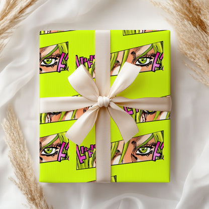 Jojo Anime Wrapping Paper Gift Fans