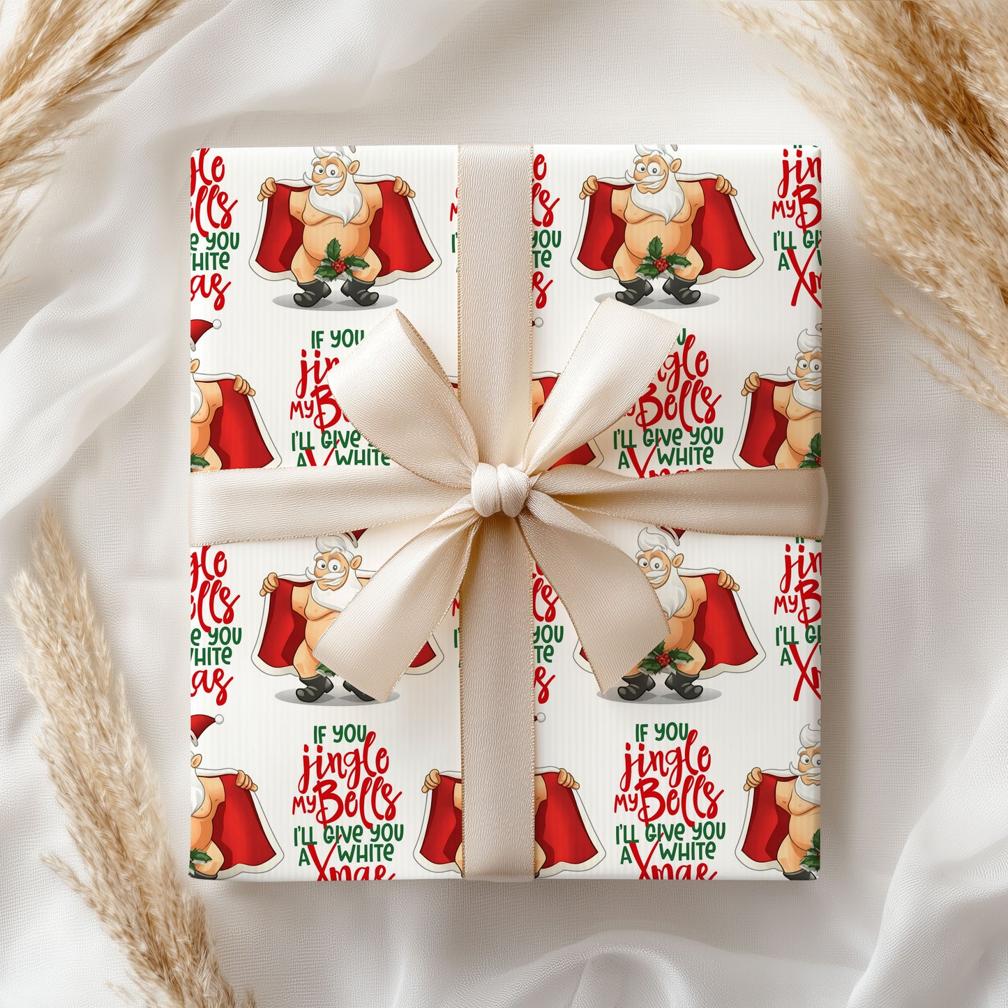 Santa Meme Wrapping Paper