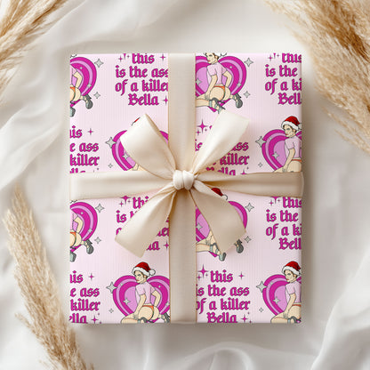 Edward Cullen Pink Wrapping Paper