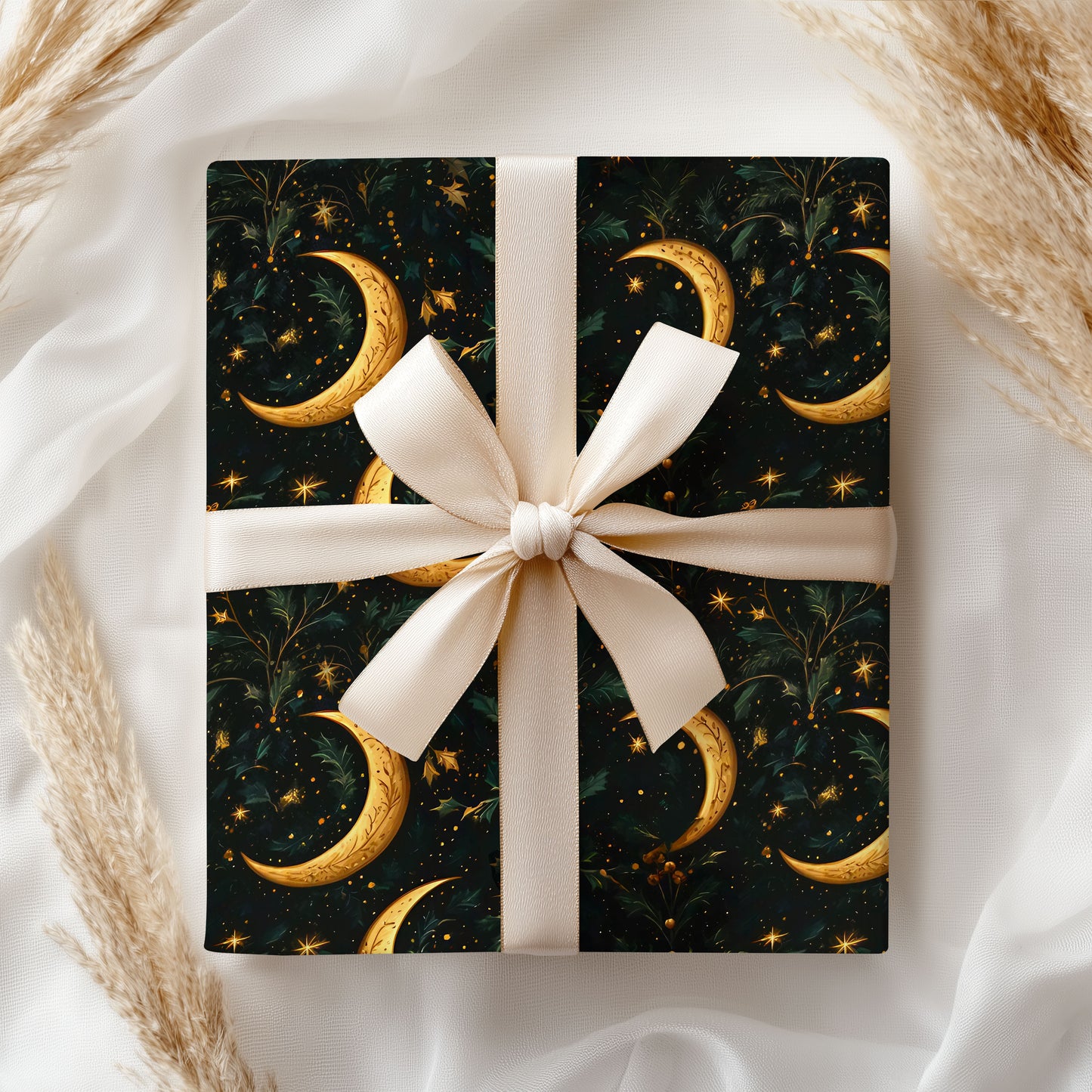 Dark Night Sky Wrapping Paper