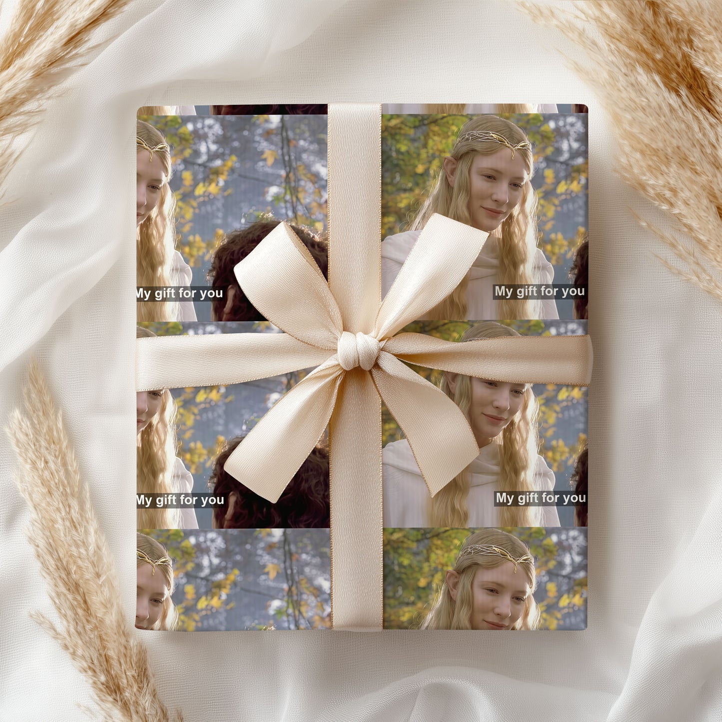 Galadriel Wrapping Paper Lord of the Rings Gift Wrap